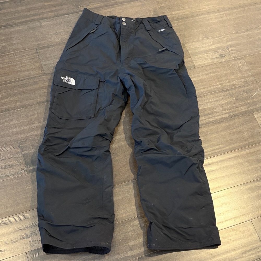 The North Face Boys Black Snow Pants